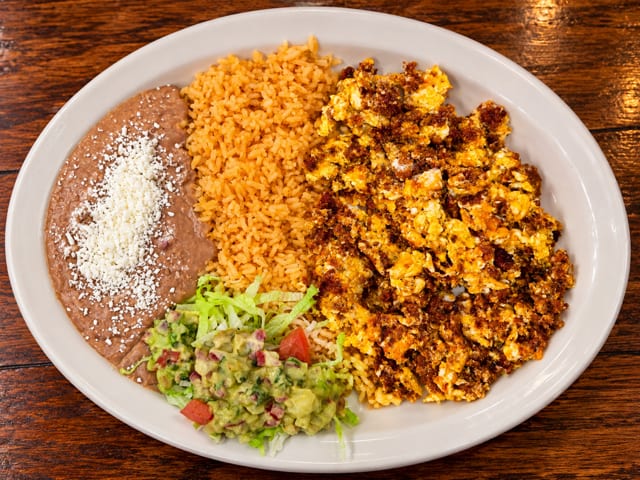 Huevos Con Chorizo.