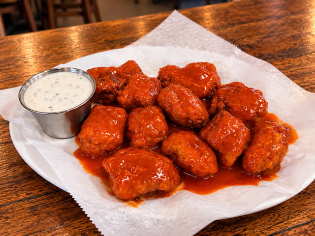 Boneless Chicken Wings.