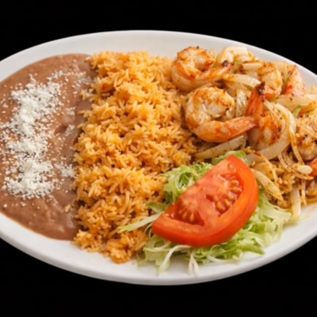 Camarones al Mojo de Ajo.